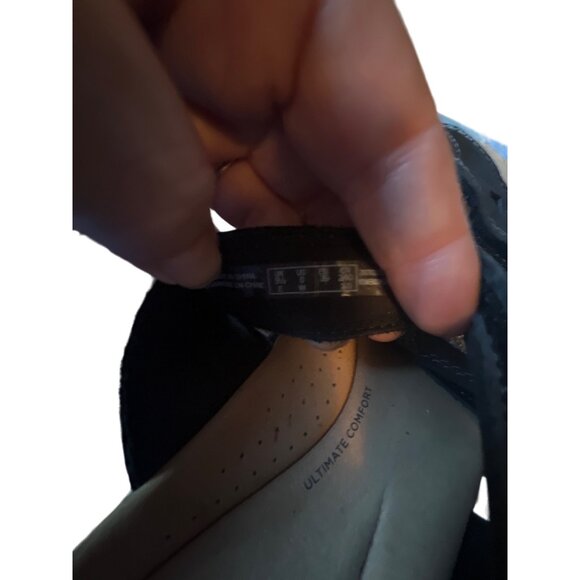 Clarks Womens Laurieann Nora Black Leather Sandals Women's Size 8 - Picture 5 of 6